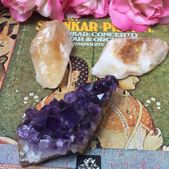 Other - Amethyst Citrine HIGH VIBRATION BUNDLE 3 Pieces